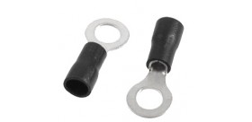  RV3.5-6 Ring Insulated Terminal-Black