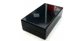 Box Plastik HItam 140x82x38mm