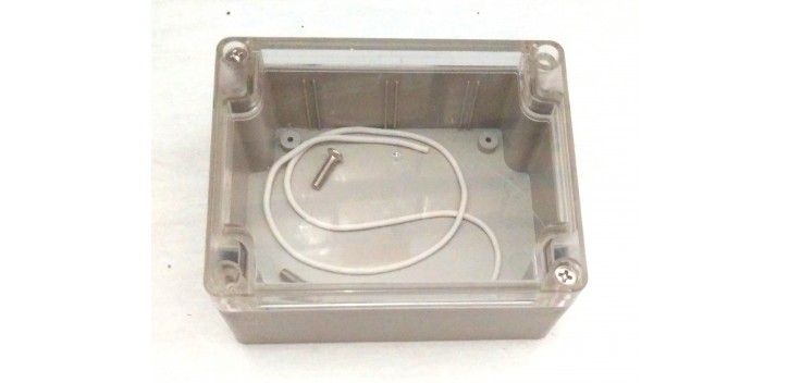 Box Plastik Waterproof F3T (transparent): 115x90x55mm
