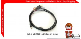 Kabel Mini USB 5p USB2.0 1.5 Meter