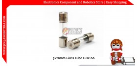 5x20mm Glass Tube Fuse 8A 250V