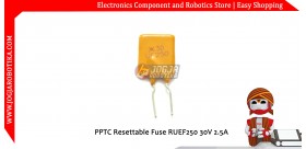 PPTC Resettable Fuse RUEF250 30V 2.5A