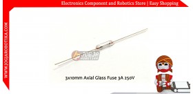 3x10mm Axial Glass Fuse 3A 250V