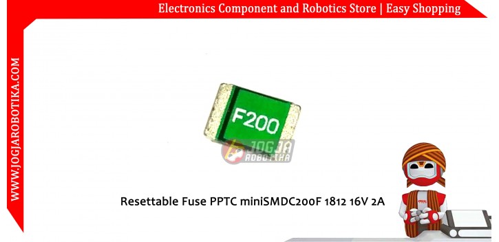 Resettable Fuse PPTC miniSMDC200F 1812 16V 2A