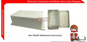 Box Plastik Waterproof 200x120x75mm