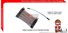 Kabel Jumper 10 Cm Female-Female Ecer 1pcs