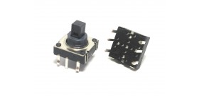 6 Pin 5 Way Momentary Square Tactile Tact Switch LY-A07-12