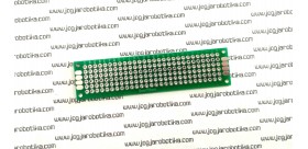 PCB Lubang IC 2x8Cm FR4 Double Layer