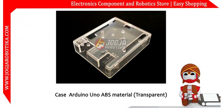 Case Arduino Uno ABS material (Transparent)