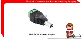 Male DC Jack Power Adapter