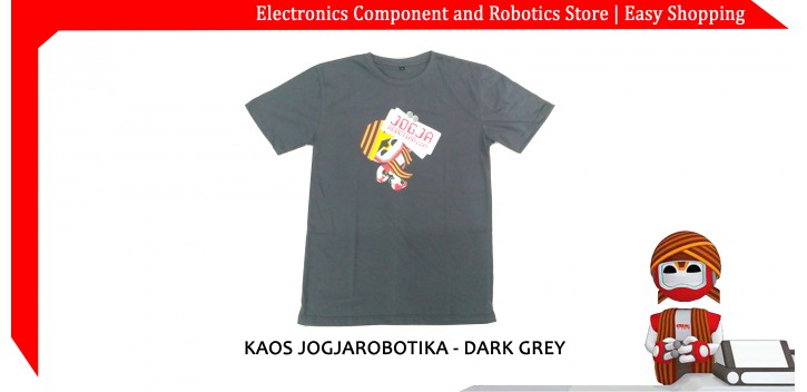 KAOS JOGJAROBOTIKA - DARK GREY