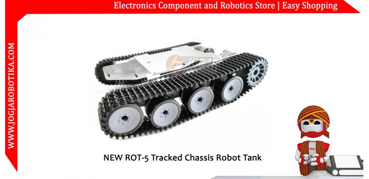NEW ROT-5 Tracked Chassis Robot Tank