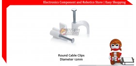 Round Cable Clips / Klem Kabel diameter 12mm YAN