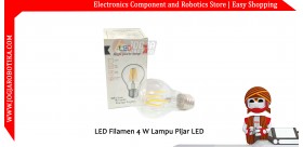 LED Filamen 4 W Lampu Pijar LED