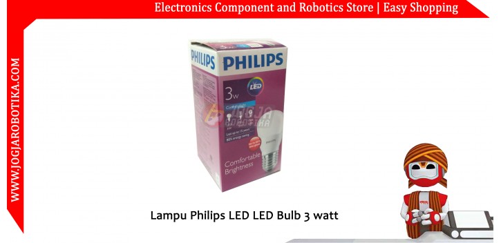 Lampu LED Bulb 3 watt PHILIPS