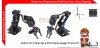 Robot Arm Clamp Set 6 DOF/ Robot Lengan Frame Kit
