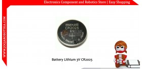 Battery Lithium 3V CR2025 Maxell