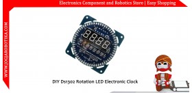 DIY Ds1302 Rotation LED Electronic Clock