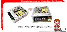 LRS-50-5 PSU 5V 10A Tipis (Original Mean Well)