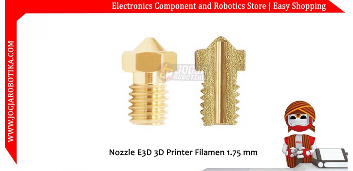 Nozzle 0.5mm E3D 3D Printer Filamen 1.75 mm
