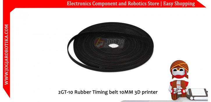 2GT-10 Rubber Timing belt 10MM 3D printer