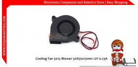 Cooling Fan 5015 Blower 50X50x15mm 12V 0.23A