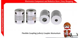 Flexible Coupling 5x8x25 Coupler Alumunium