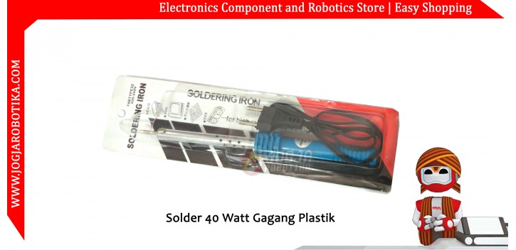 Solder 40 Watt Gagang Plastik