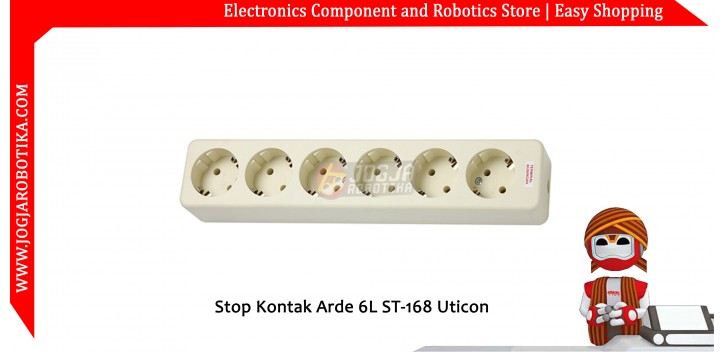 Stop Kontak Arde 6L ST-168 Uticon