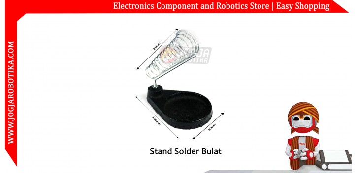 Stand Solder Bulat