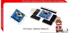RTC DS1307 - Shield for WeMos D1
