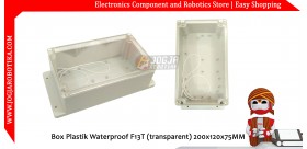 Box Plastik Waterproof F13T (transparent) 200x120x75MM