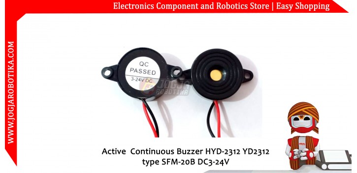 Active Continuous Buzzer HYD-2312 YD2312 type SFM-20B DC3-24V