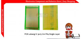 PCB Lubang IC 5x9 Cm FR4 Single Layer