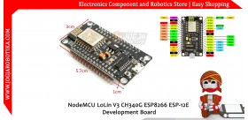 NodeMCU LoLin V3 CH340G ESP8266 ESP-12E Development Board