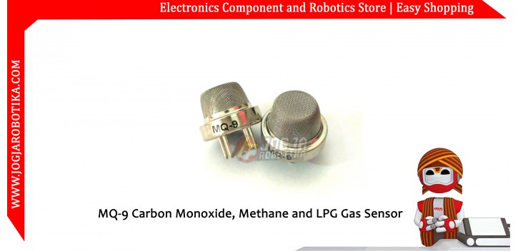 MQ-9 Carbon Monoxide, Methane and LPG Gas Sensor