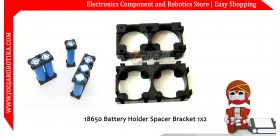 18650 Battery Holder Spacer Bracket 1x2