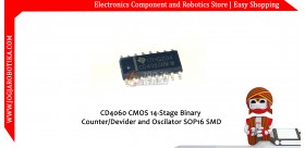 CD4060 CMOS 14-Stage Binary Counter/Devider and Oscilator SOP16 SMD
