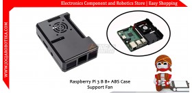 Raspberry Pi 3 B B+ ABS Case Support Fan