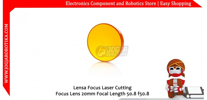 Lensa Focus Laser Cutting Focus Lens 20mm Focal Length 50.8 f50.8