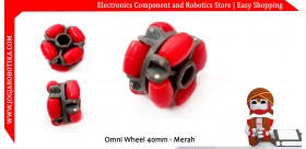 Omni Wheel 40mm - Merah