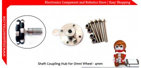 Shaft Coupling Hub for Omni Wheel - 4mm