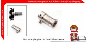Motor Coupling Hub for Omni Wheel - 4mm