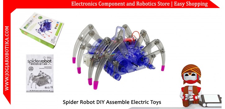 Spider Robot DIY Assemble Electric Toys