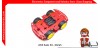 4WD Sasis Kit - Merah