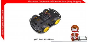 4WD Sasis Kit - Hitam