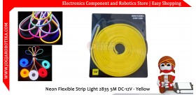 Neon Flexible Strip Light 2835 5M DC-12V - Yellow