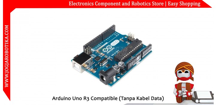 Arduino Uno R3 Compatible (Tanpa Kabel Data)