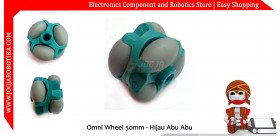 Omni Wheel 50mm - Hijau Abu Abu