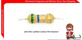 5R6 Ohm 1/4Watt Carbon Film Resistor
